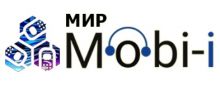 Логотип сервисного центра Мир Mobi-i